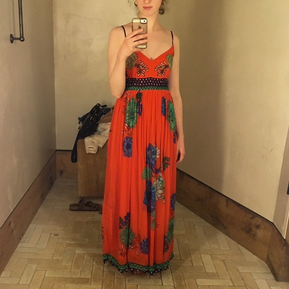 Anthro Flowers Maxi - Picture 4 of 4